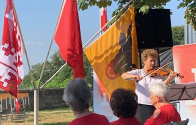 Les drapeaux des cantons primitifs