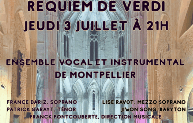 REQUIEM de VERDI à l’abbaye de Valmagne