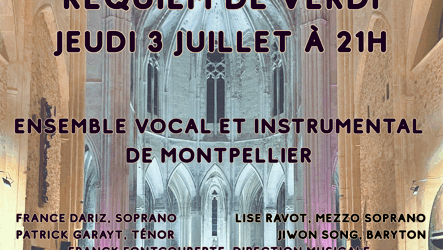 REQUIEM de VERDI à l’abbaye de Valmagne