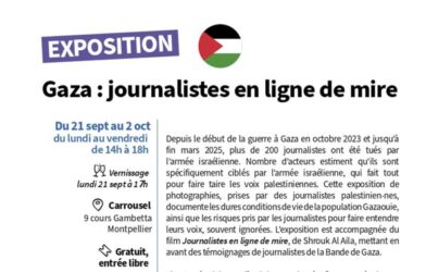 « Gaza : journalistes en ligne de mire »